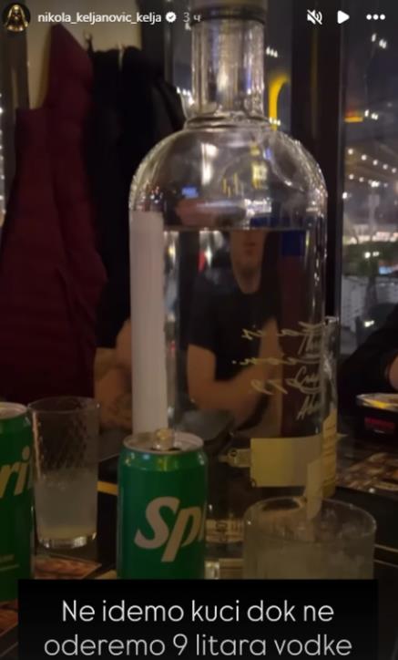 "NE IDEMO DOK NE ODEREMO 9 LITARA VOTKE" Najbahatiji sin na Balkanu ponovo zgrozio javnost - Noćni život Ćaletovog sina prelazi granice (FOTO)