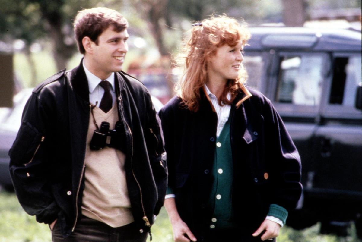 bivši princ Endru Mauntbaten-Vindzor i Sara Ferguson