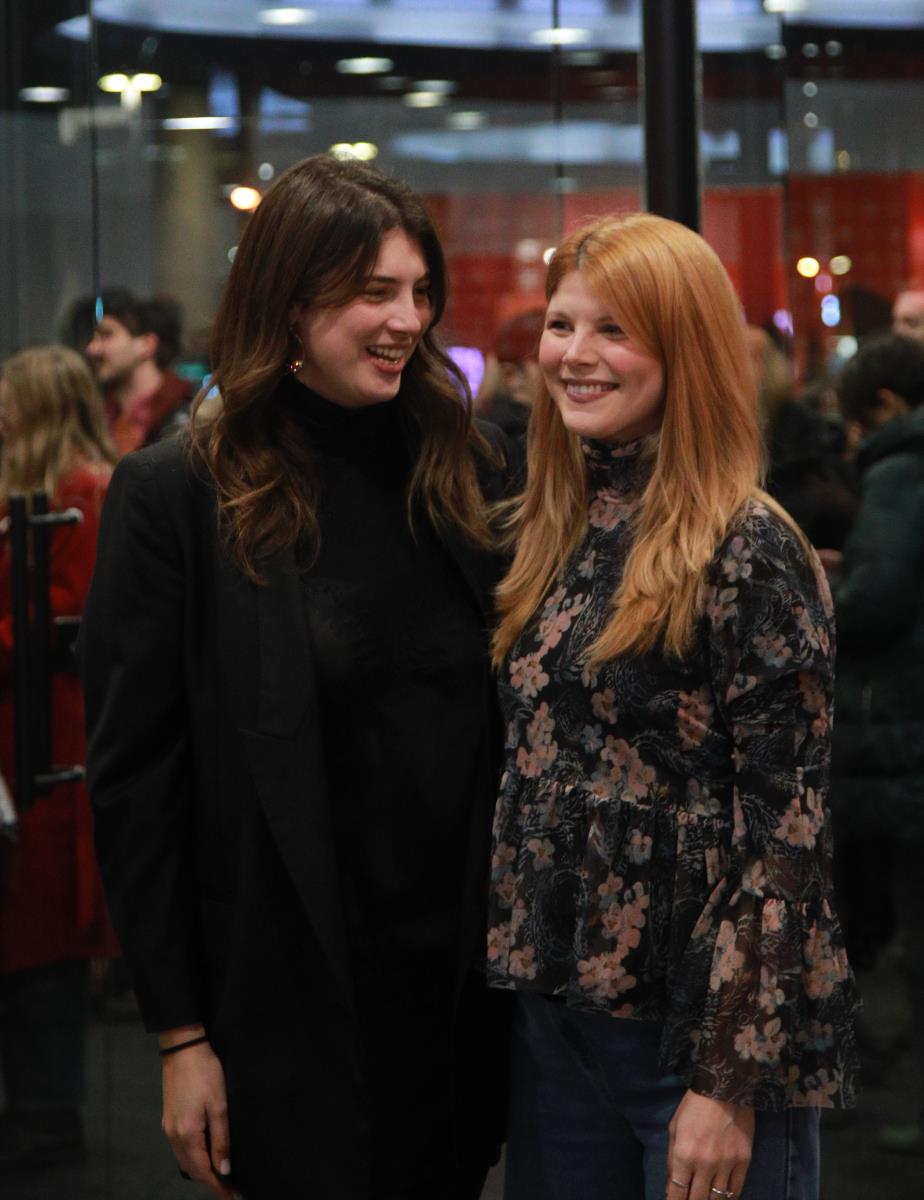 Vanja Nenadić i Iva Ilinčić na premijeri predstave Kralj Ibi u Beogradskom dramskom pozorištu