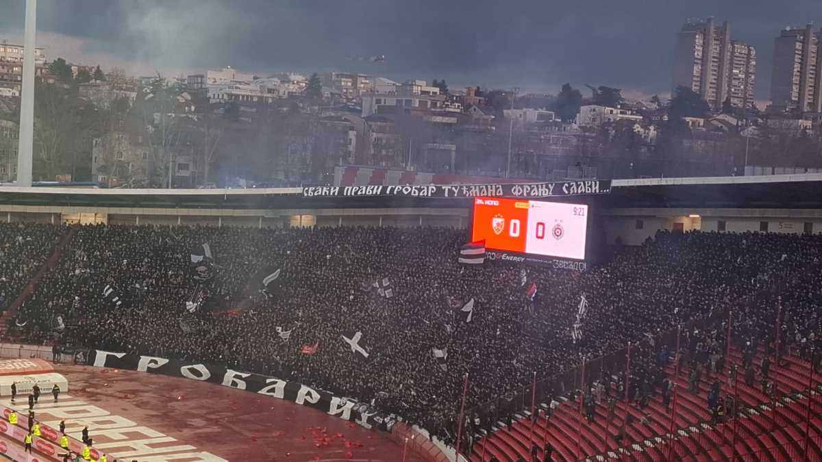 178. večiti derbi, delije, grobari, Franjo Tuđman