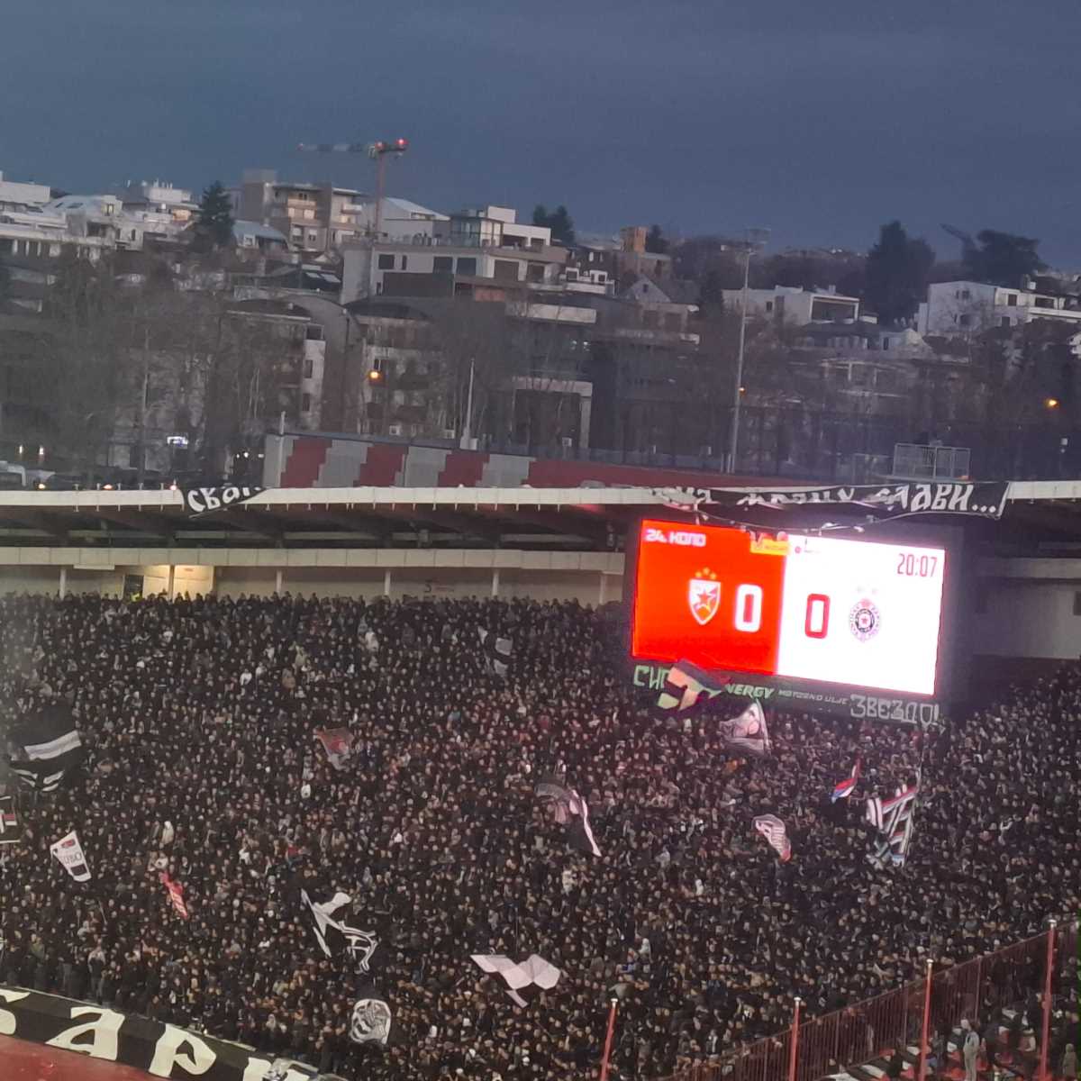178. večiti derbi, Delije, Grobari