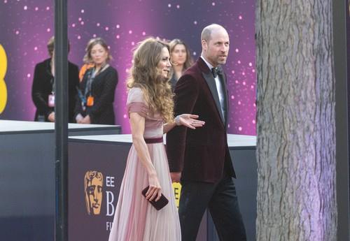 Kejt Midlton i princ Vilijam na dodeli BAFTA nagrada