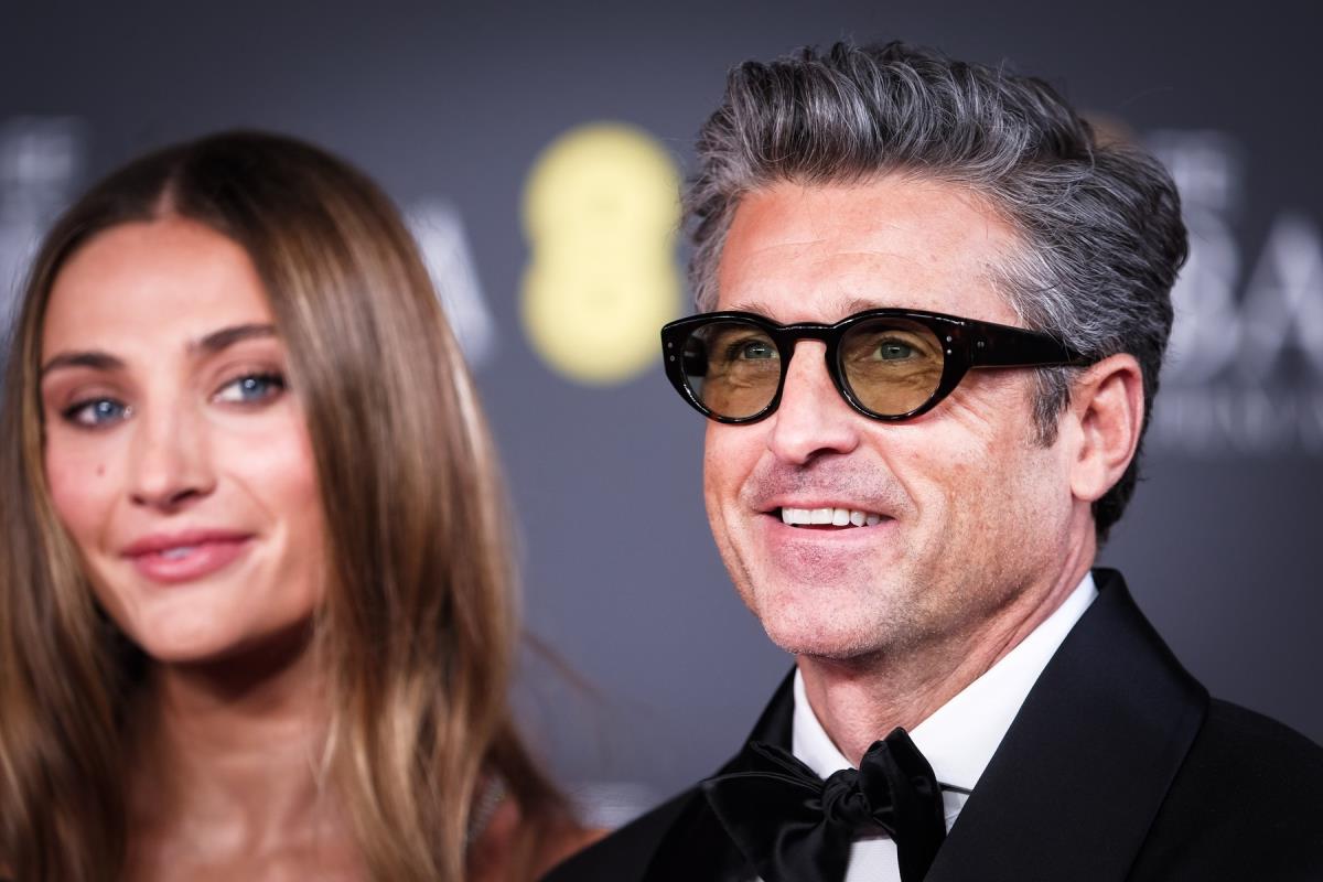 Patrik Dempsi sa ćerkom na dodeli BAFTA nagrada