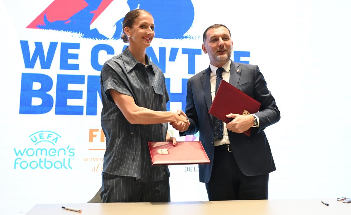 Dan ženskog fudbala, Violeta Slović i Branko Radujko