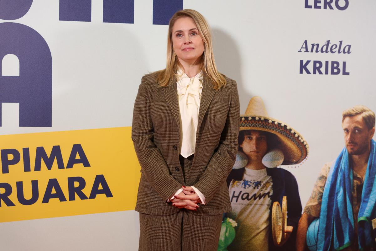 Tamara Krcunović na premijeri filma Biće novih leta