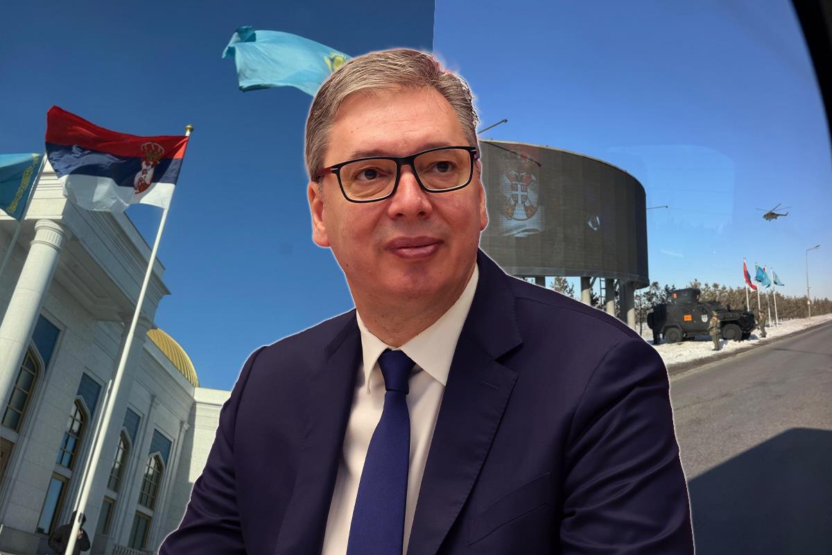 Astana Kazahstan Aleksandar Vučić