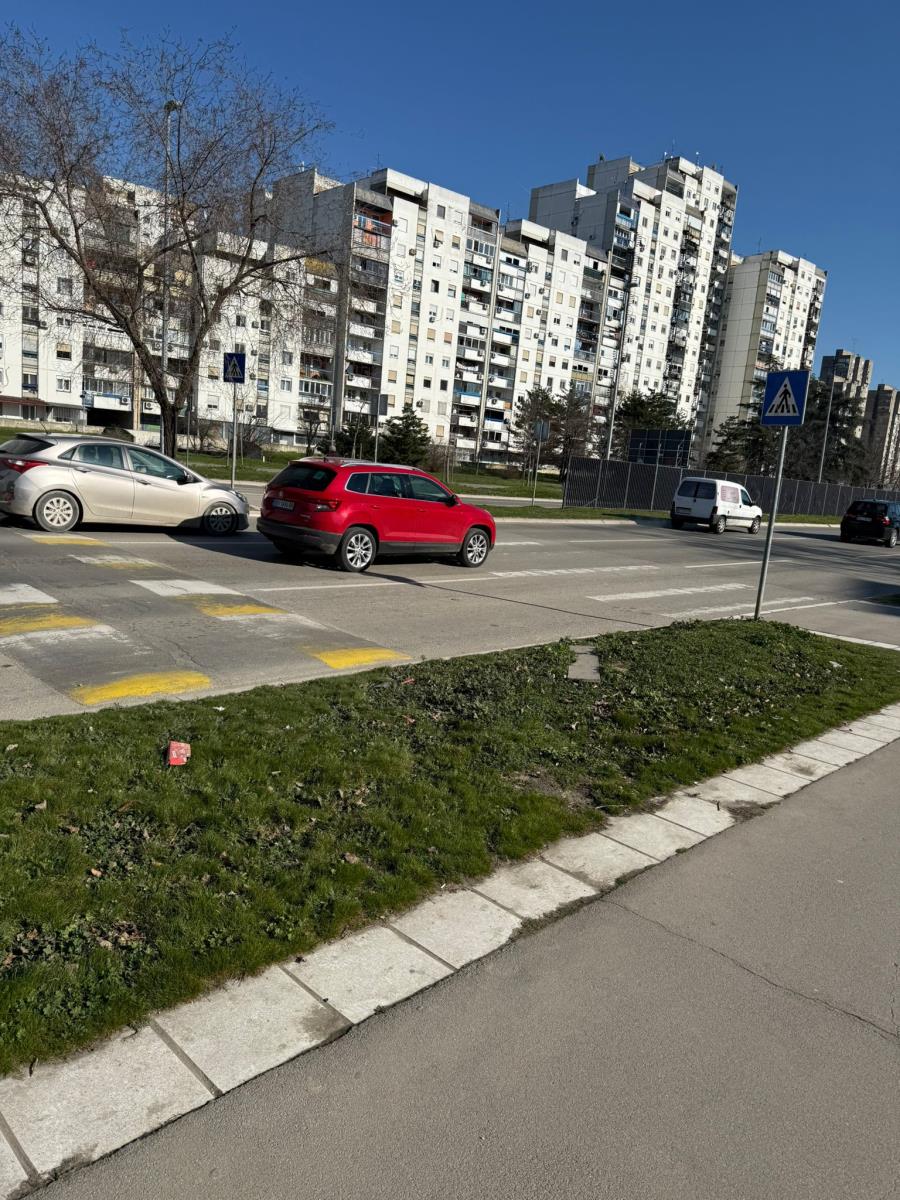 Saobraćajna nesreća na Novom Beogradu