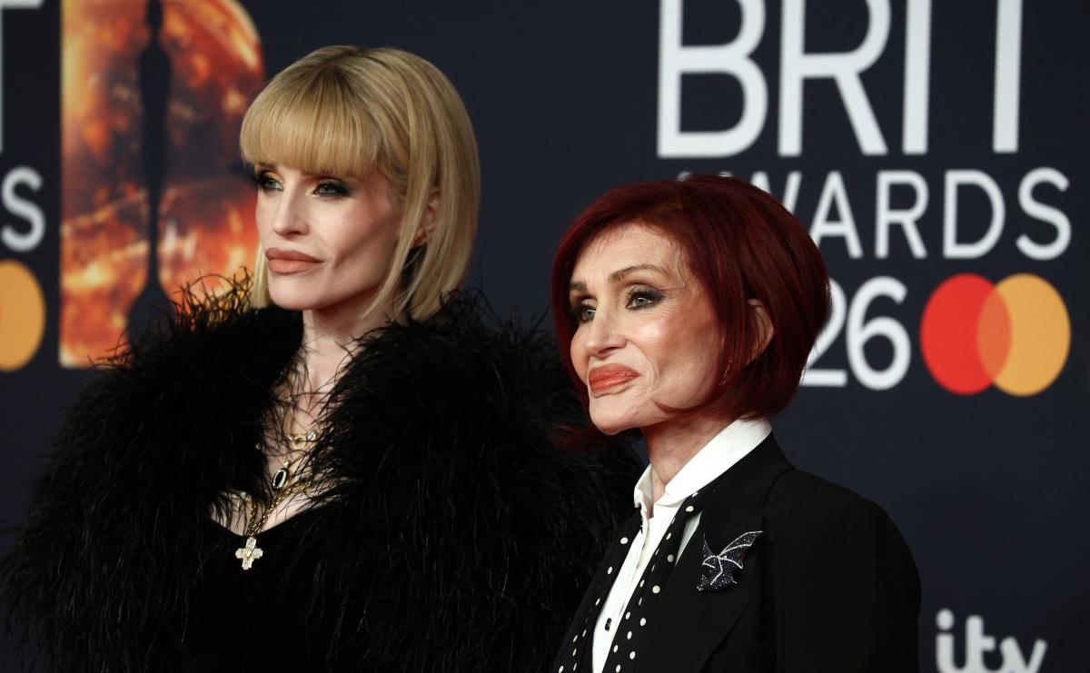 Keli Ozborn i Šeron Ozborn na dodeli BRIT nagrada