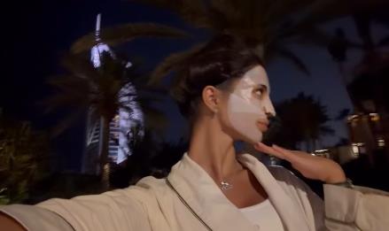 Đina Džinović u Dubaiju