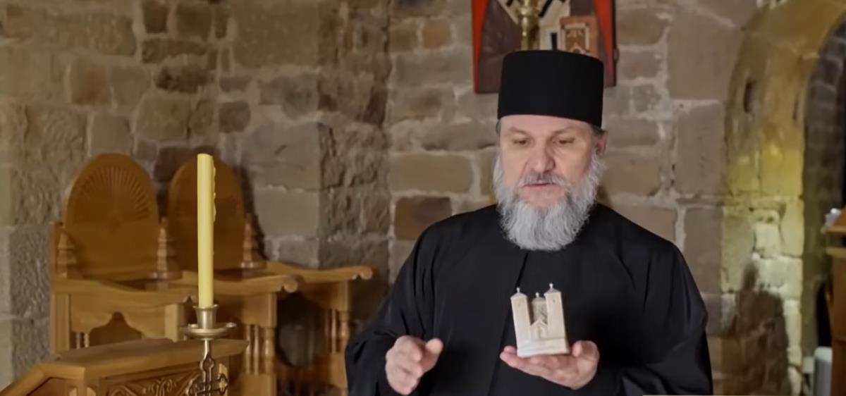 Iguman Gavrilo starešina manastira Đurđevi Stupovi