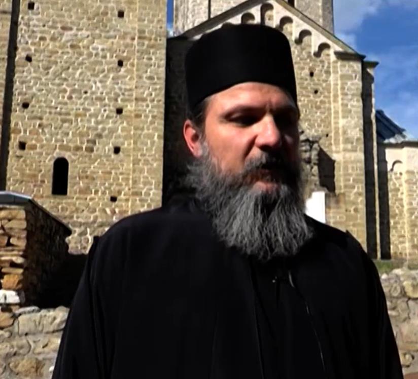 Iguman Gavrilo starešina manastira Đurđevi Stupovi