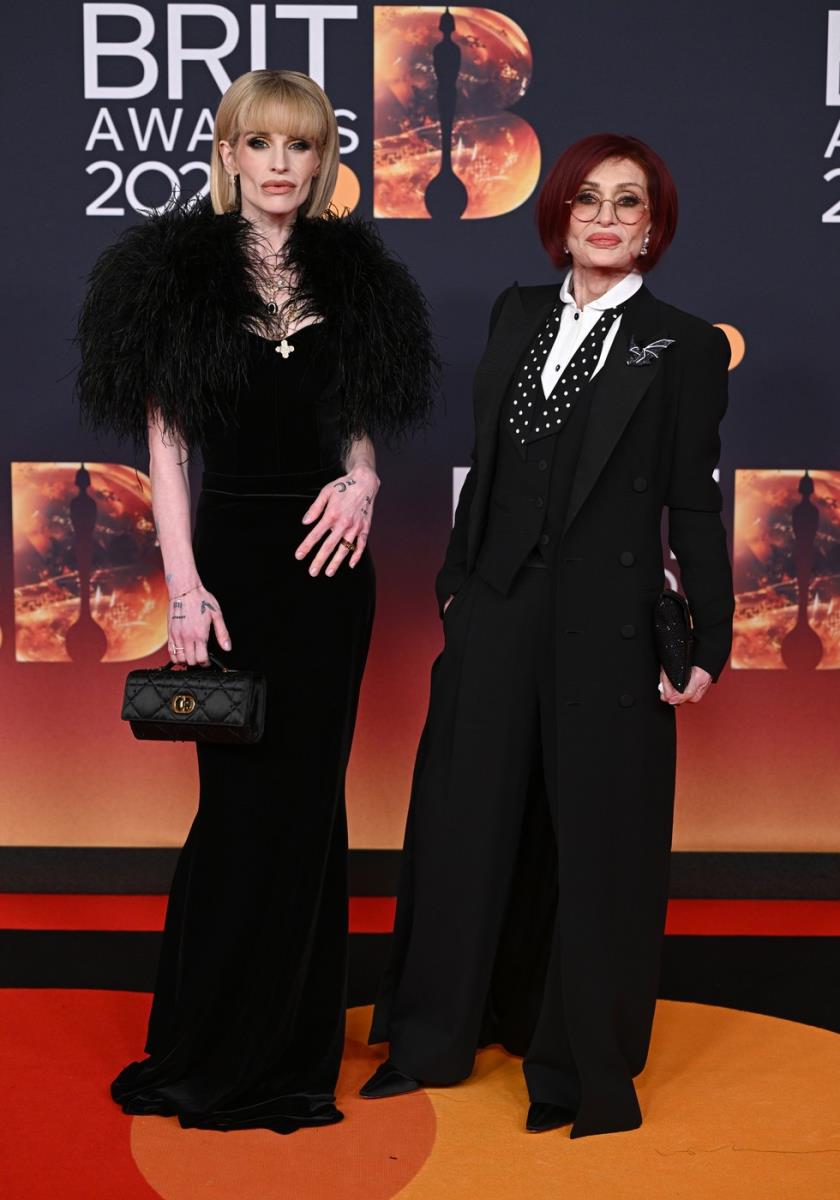 Keli i Šeron Ozborn na dodeli Brit nagrada