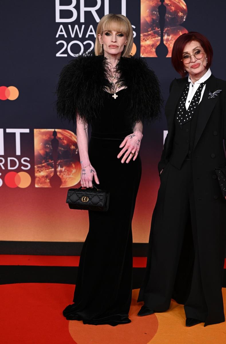 Keli i Šeron Ozborn na dodeli Brit nagrada