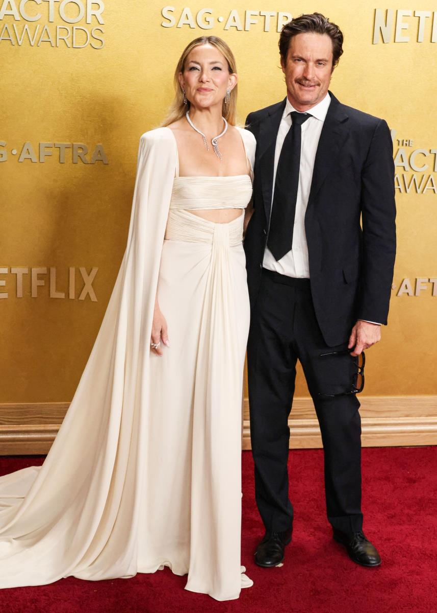 Kejt i Oliver Hadson na dodeli Actor Awards