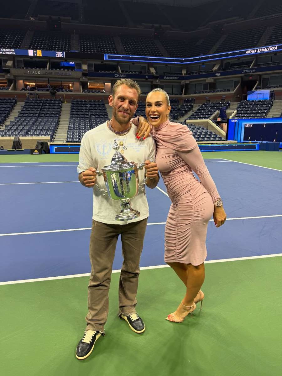 Arina Sabalenka i Jorgos Frangulis