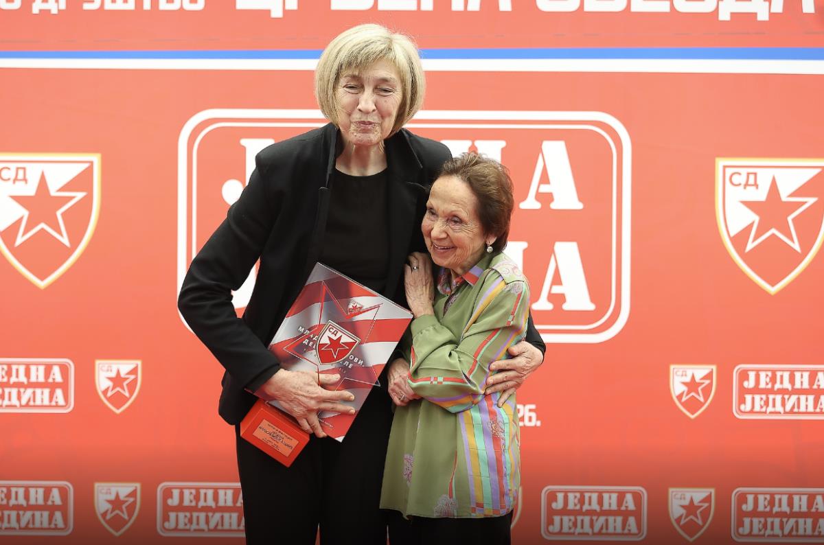Jasna Milosavljević-Blažić na proslavi 81. rođendana SD Crvena zvezda