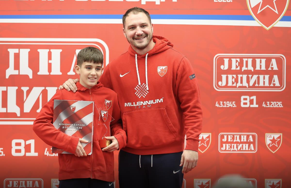 Milutin Vujko na proslavi 81. rođendana SD Crvena zvezda