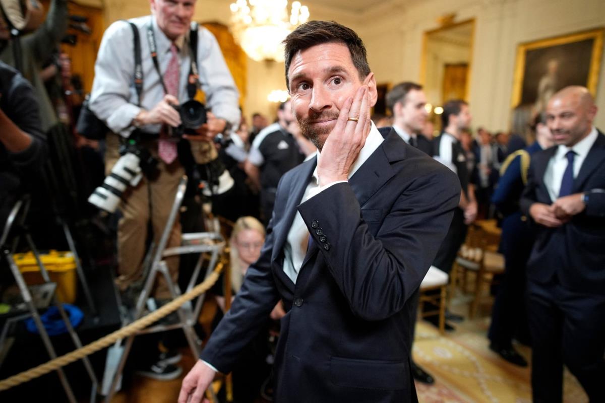 Lionel Mesi Leo Mesi Donald Tramp