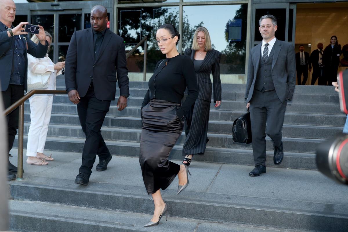 Bjanka Ćensori u sudu u LA