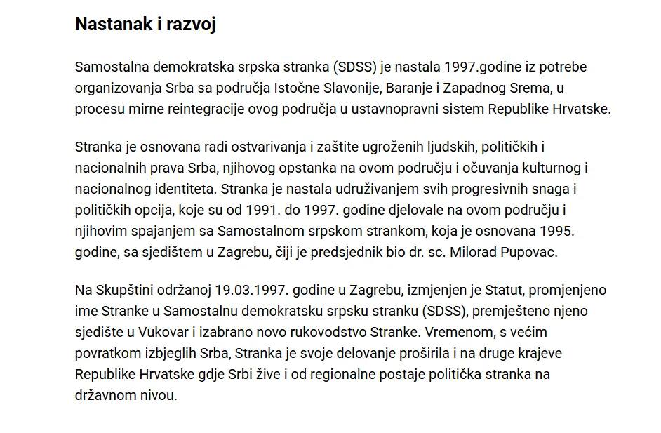 Samostalna Demokratska Srpska Stranka