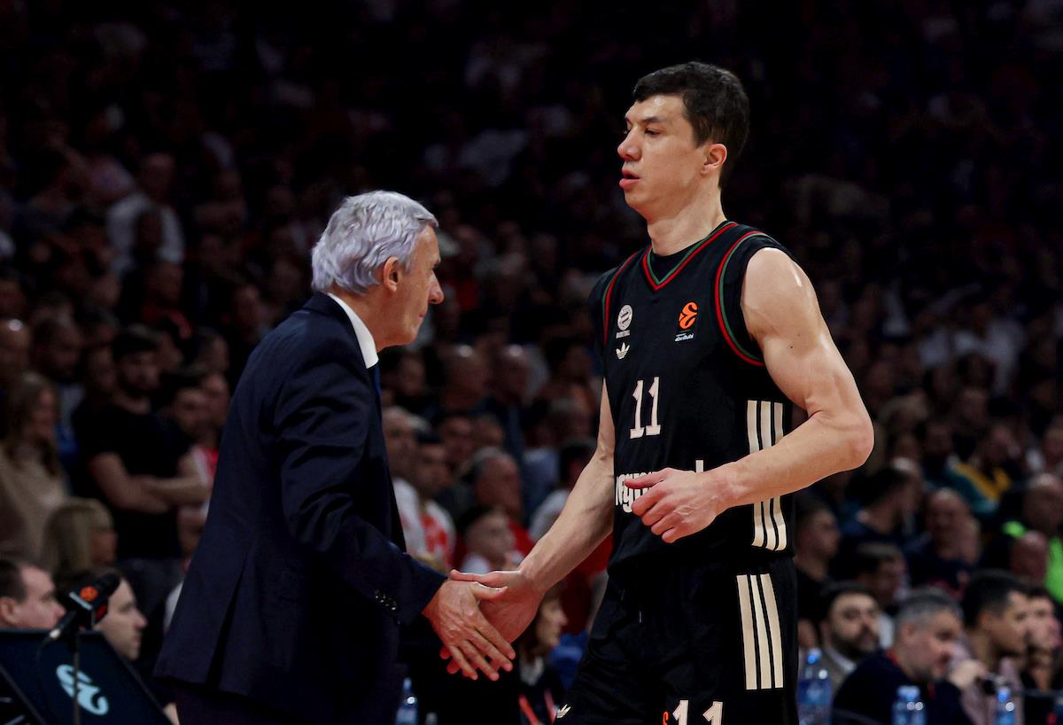 Vladimir Lučić na meču Crvena zvezda - Bajern