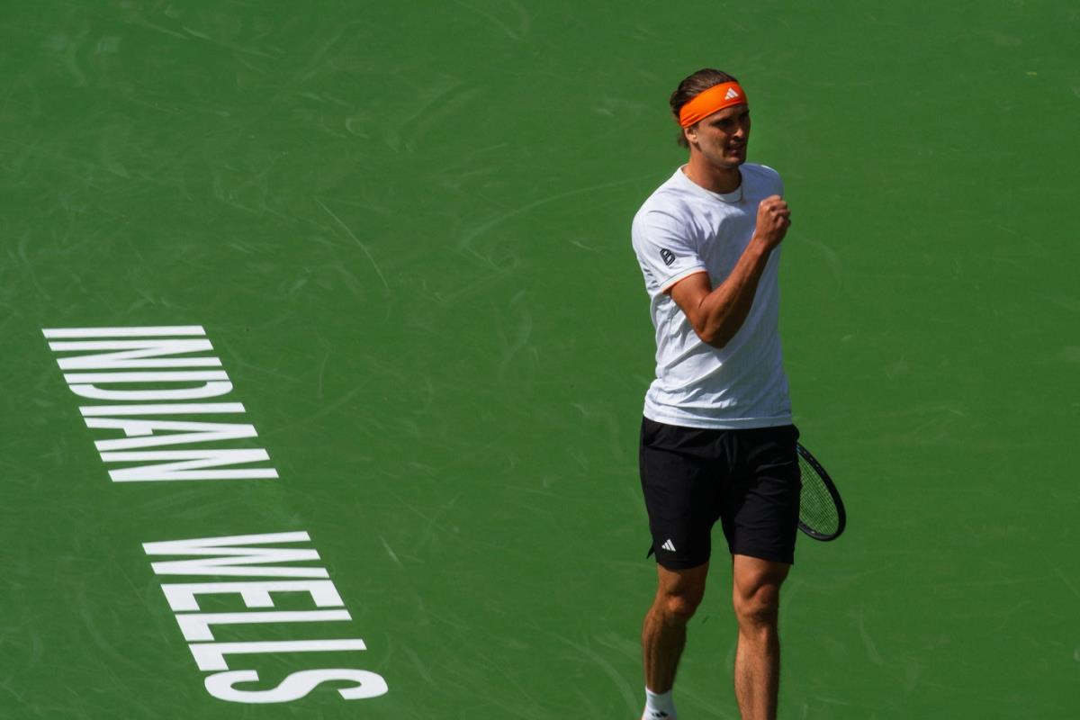 Aleksander Zverev u Indijan Velsu