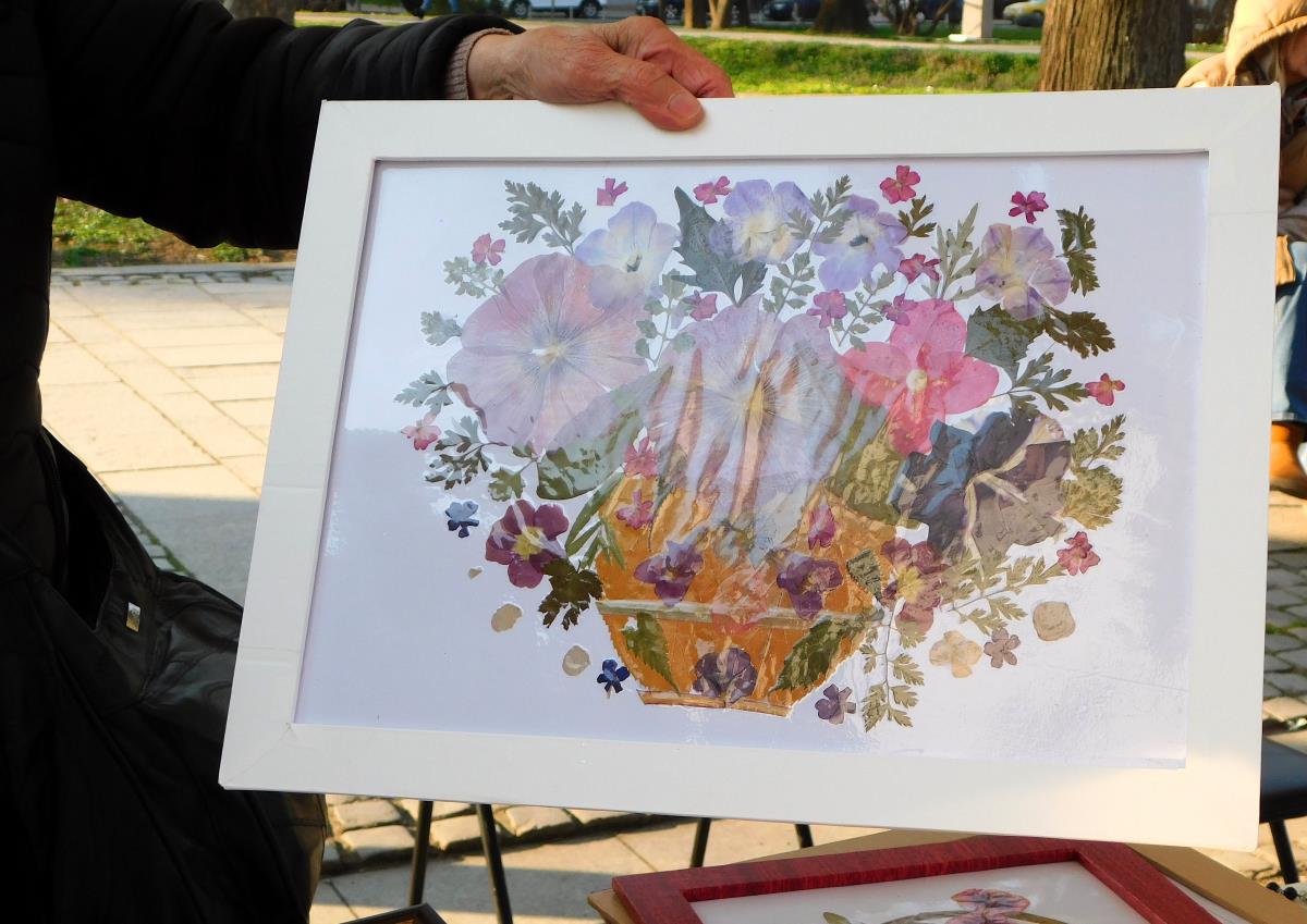 LOZNICA - Slika od sušenog cveća.JPG