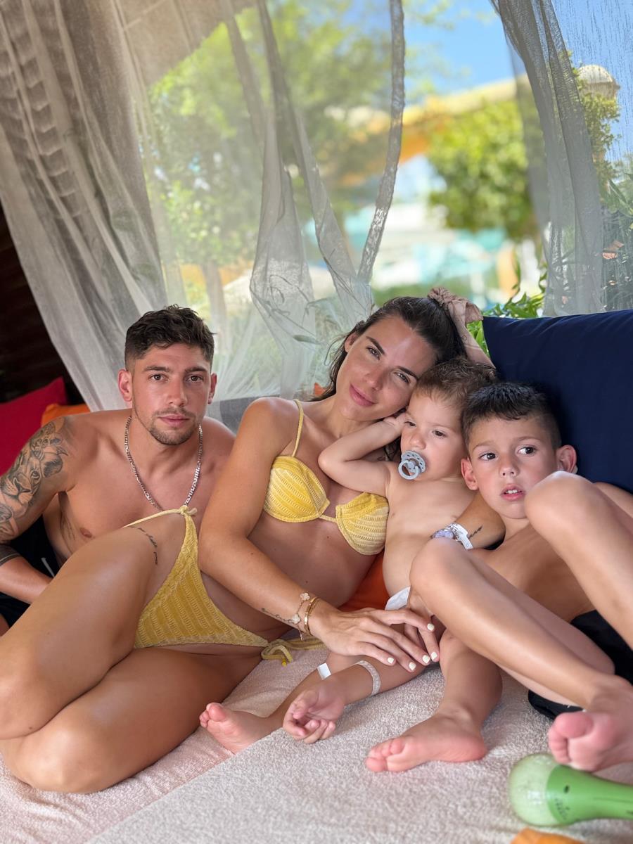 Federiko Valverde i Mina Bonino