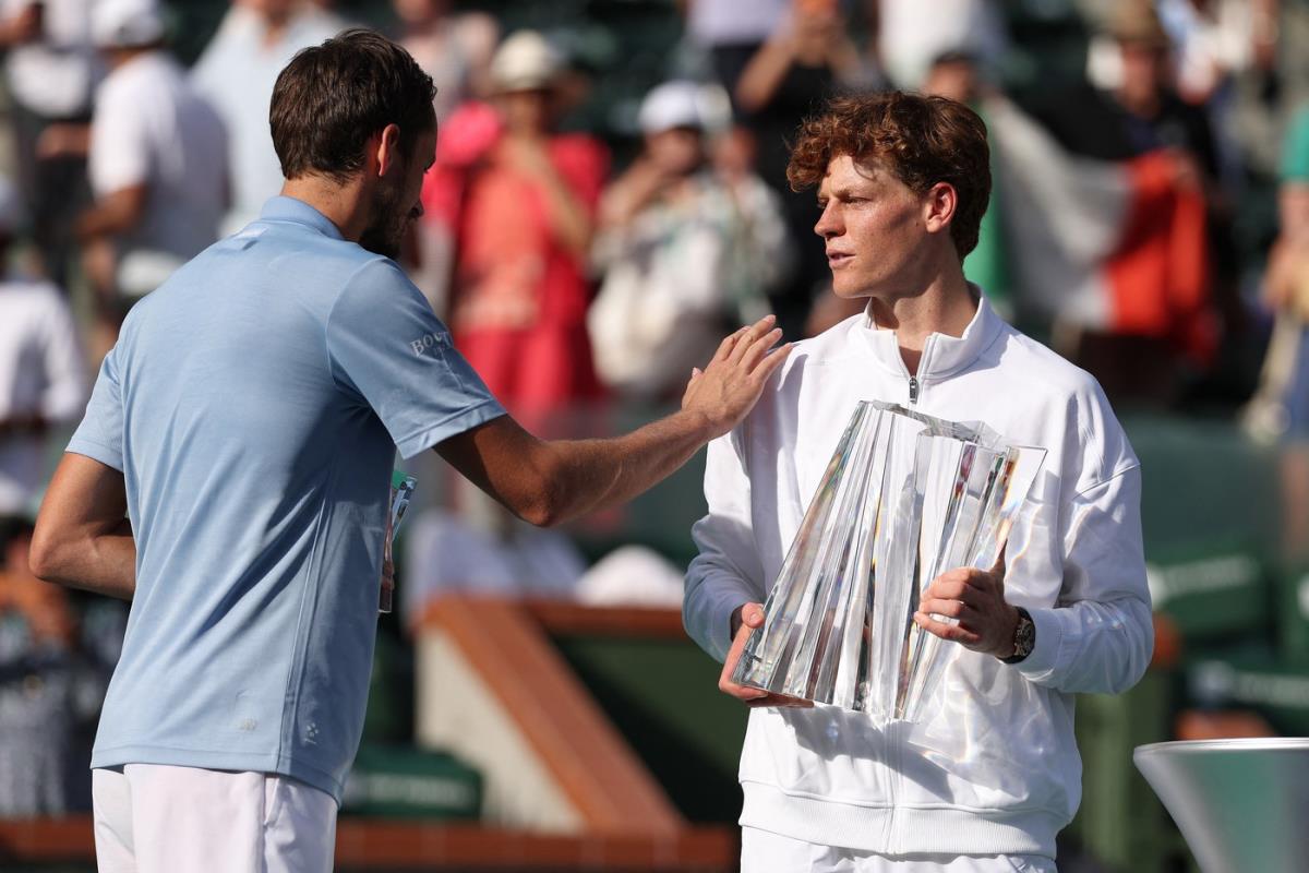 Janik Siner i Danil Medvedev
