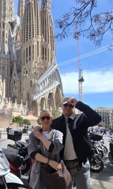 Slađa Alegro sa suprugom