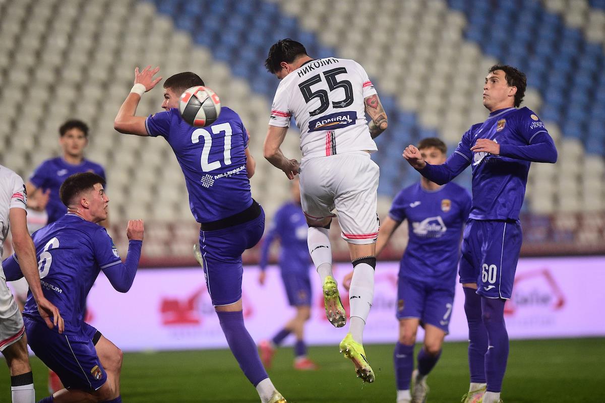 Balša Vukotić na meču Grafičar - Mačva