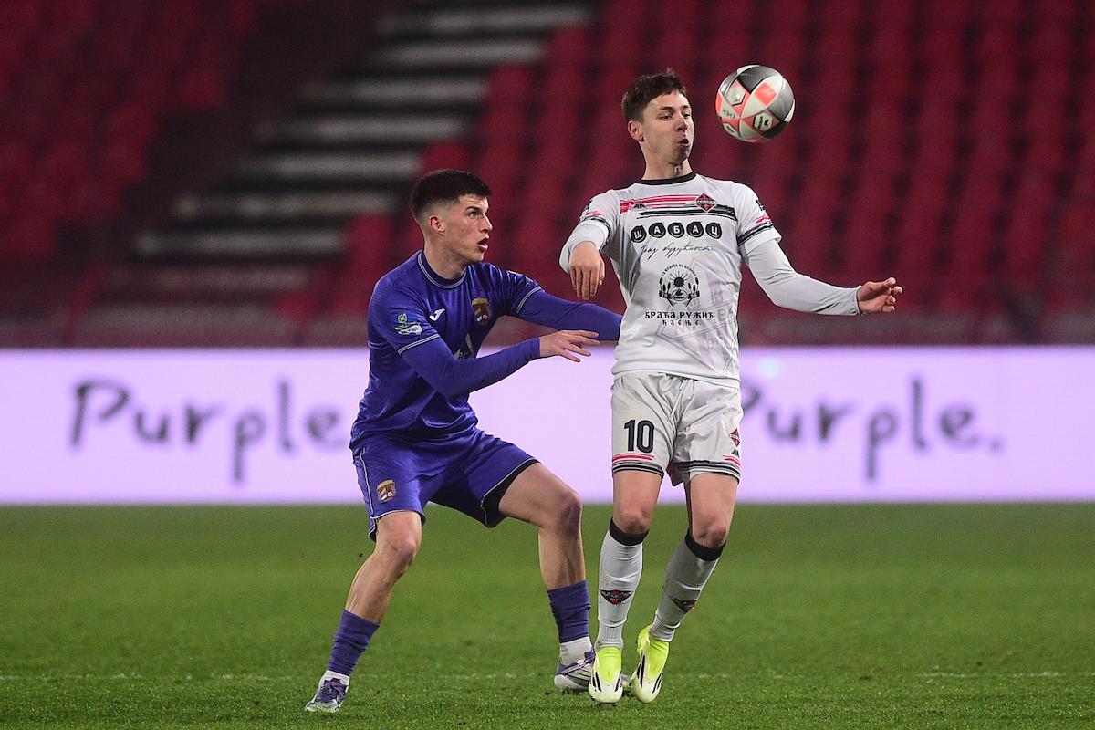 Balša Vukotić na meču Grafičar - Mačva