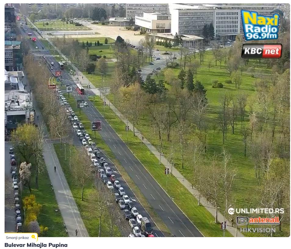 Kolaps u Beogradu: Gužve na mostovima, Gazeli i auto-putu u popodnevnom špicu