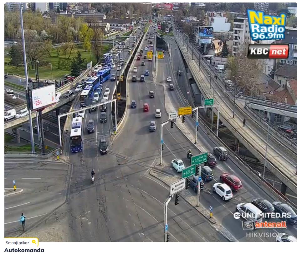 Kolaps u Beogradu: Gužve na mostovima, Gazeli i auto-putu u popodnevnom špicu