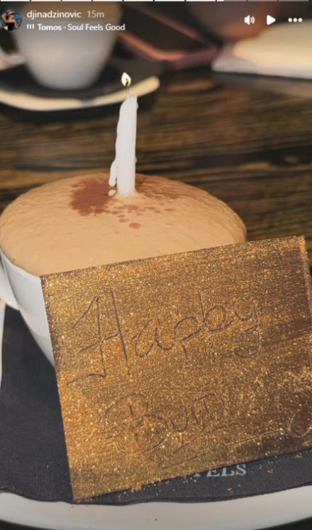 Đina Džinović proslavila rođendan