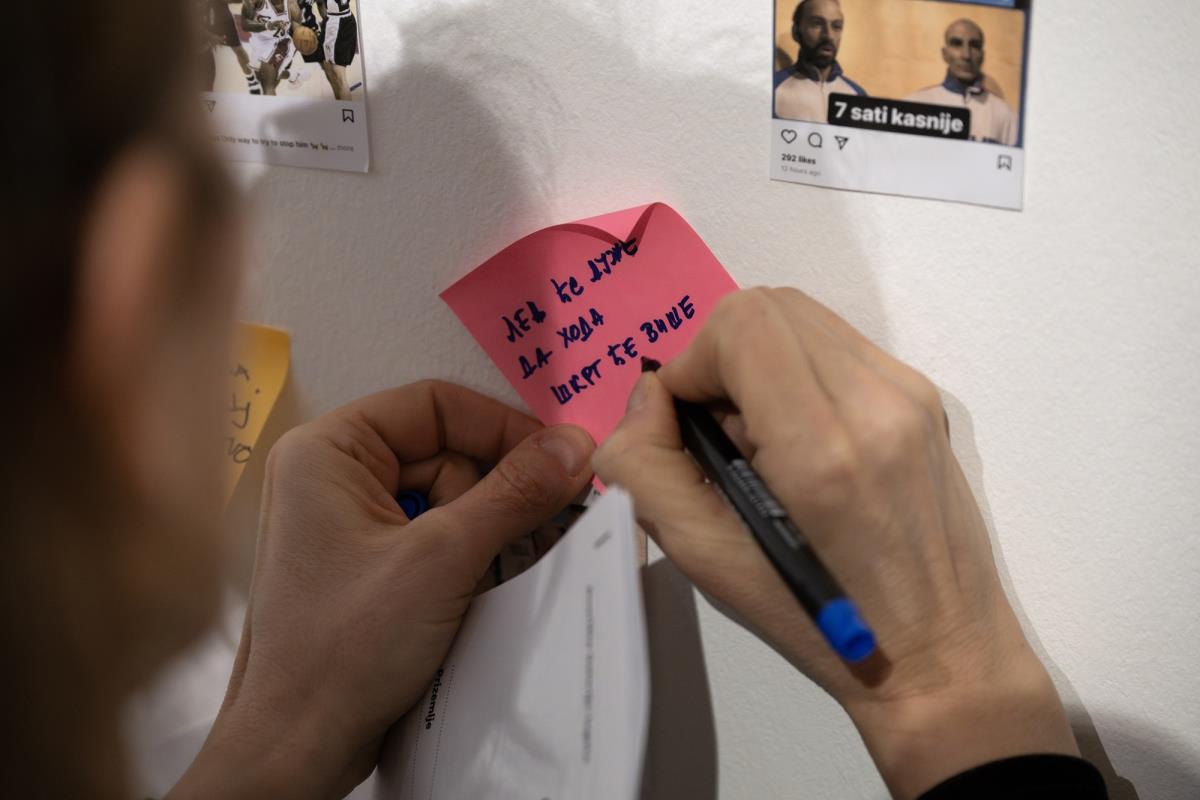 Otvaranje izložbe Danas je taj dan kada niko nije poneo loptu