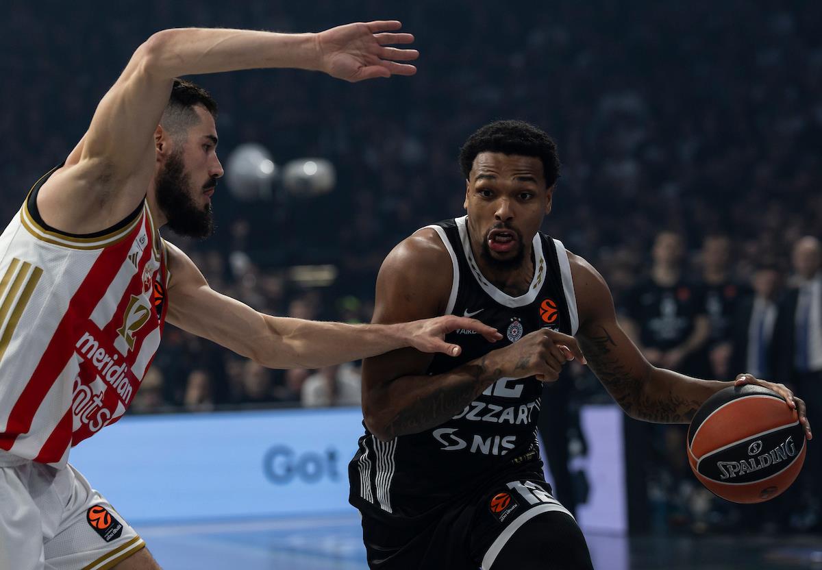 Detalj sa večitog derbija Partizan - Crvena zvezda