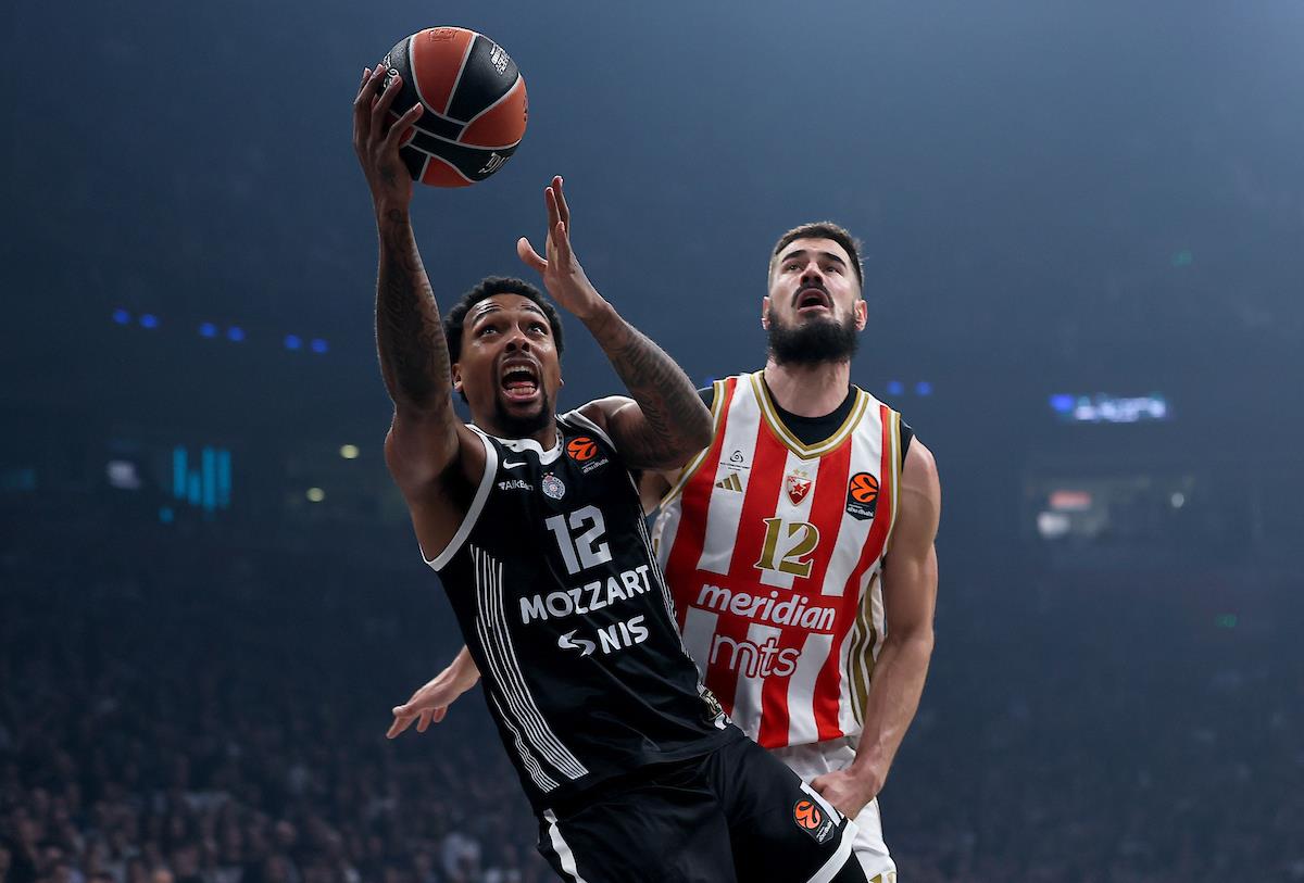 Detalj sa večitog derbija Partizan - Crvena zvezda