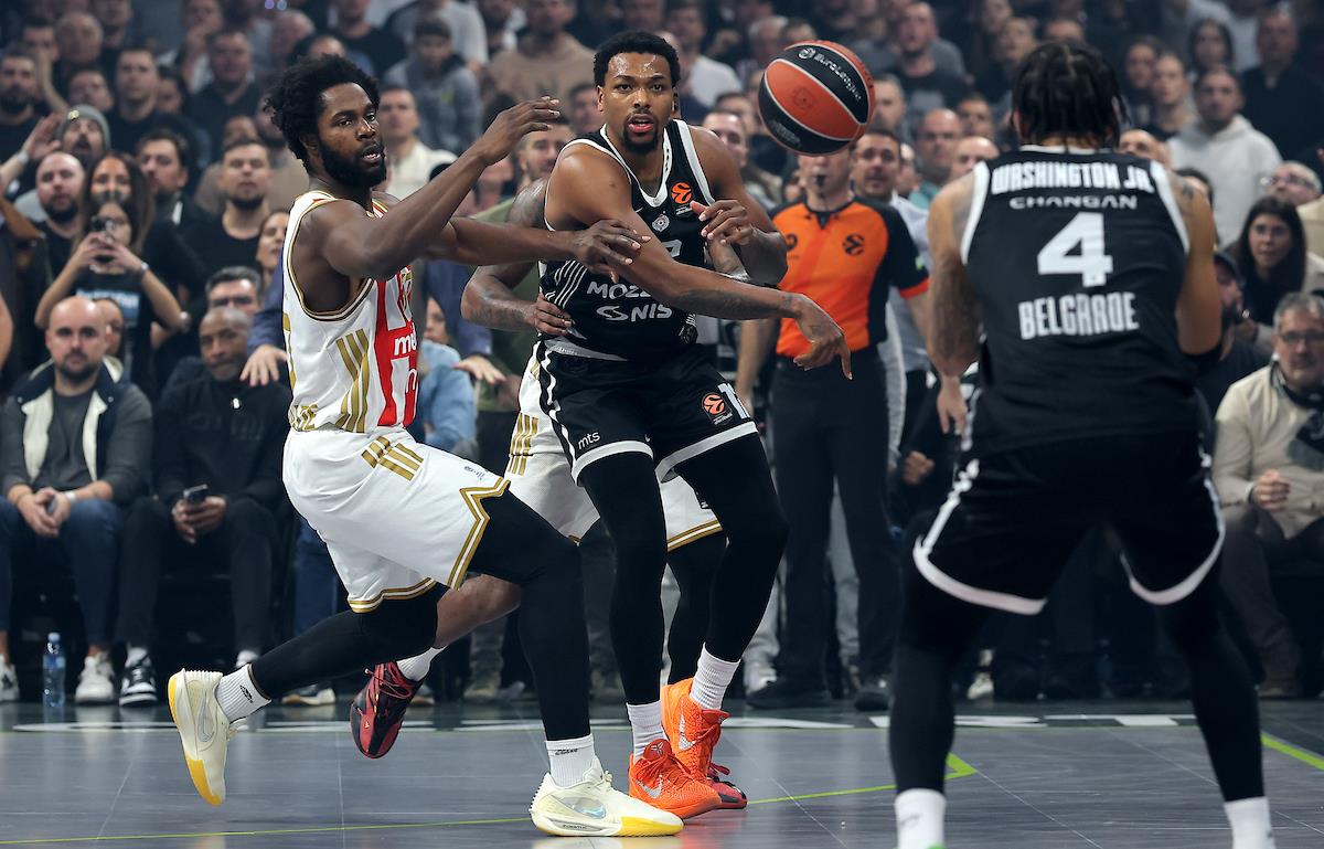 Detalj sa večitog derbija Partizan - Crvena zvezda