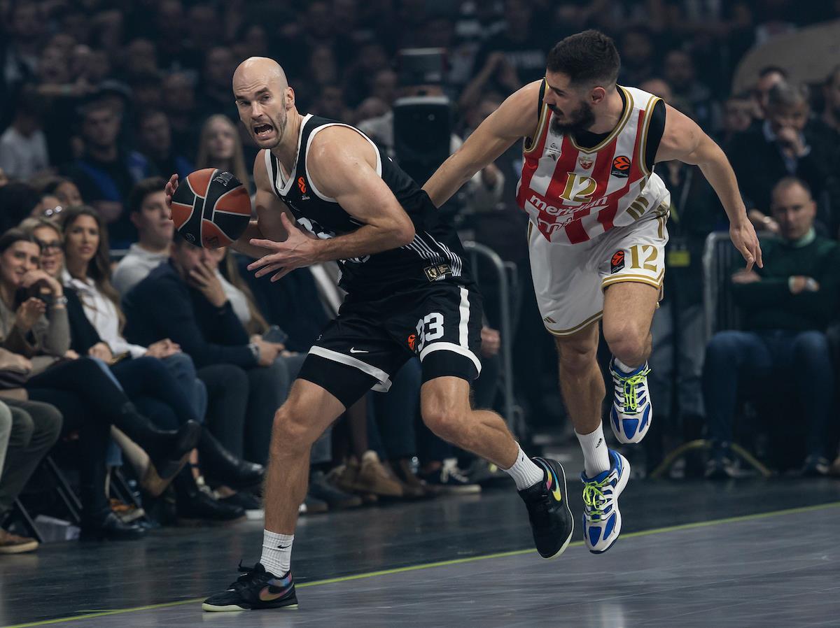 Detalj sa večitog derbija Partizan - Crvena zvezda