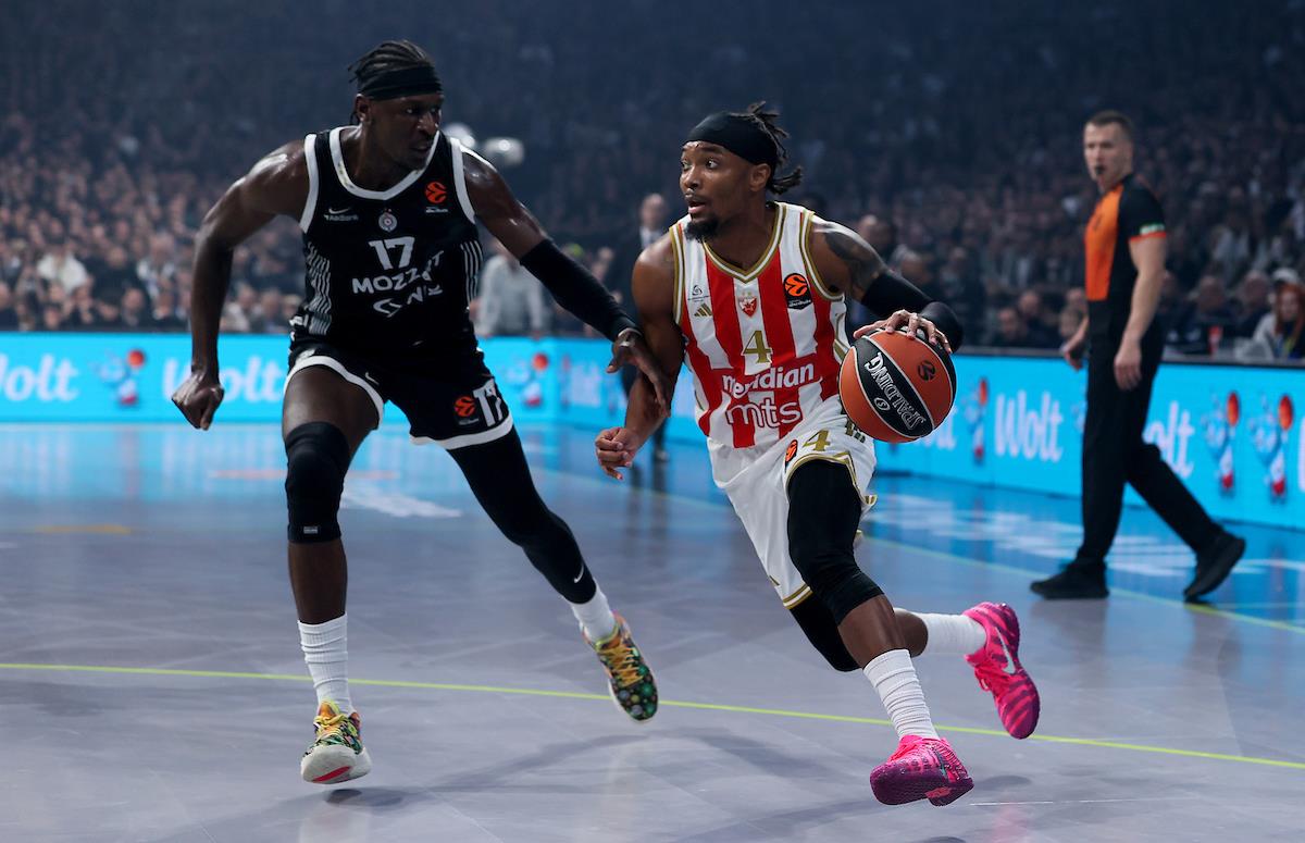 Detalj sa večitog derbija Partizan - Crvena zvezda