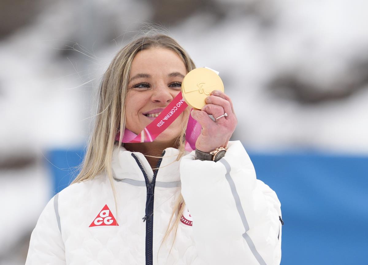 Oksana Masters na Zimskim paraolimpijskim igrama 2026