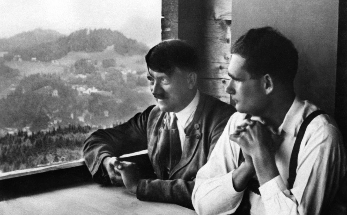 Rudolf Hes i Adolf Hitler