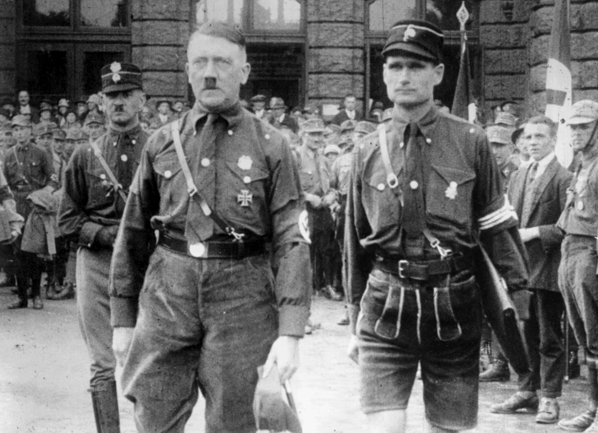 Rudolf Hes i Adolf Hitler