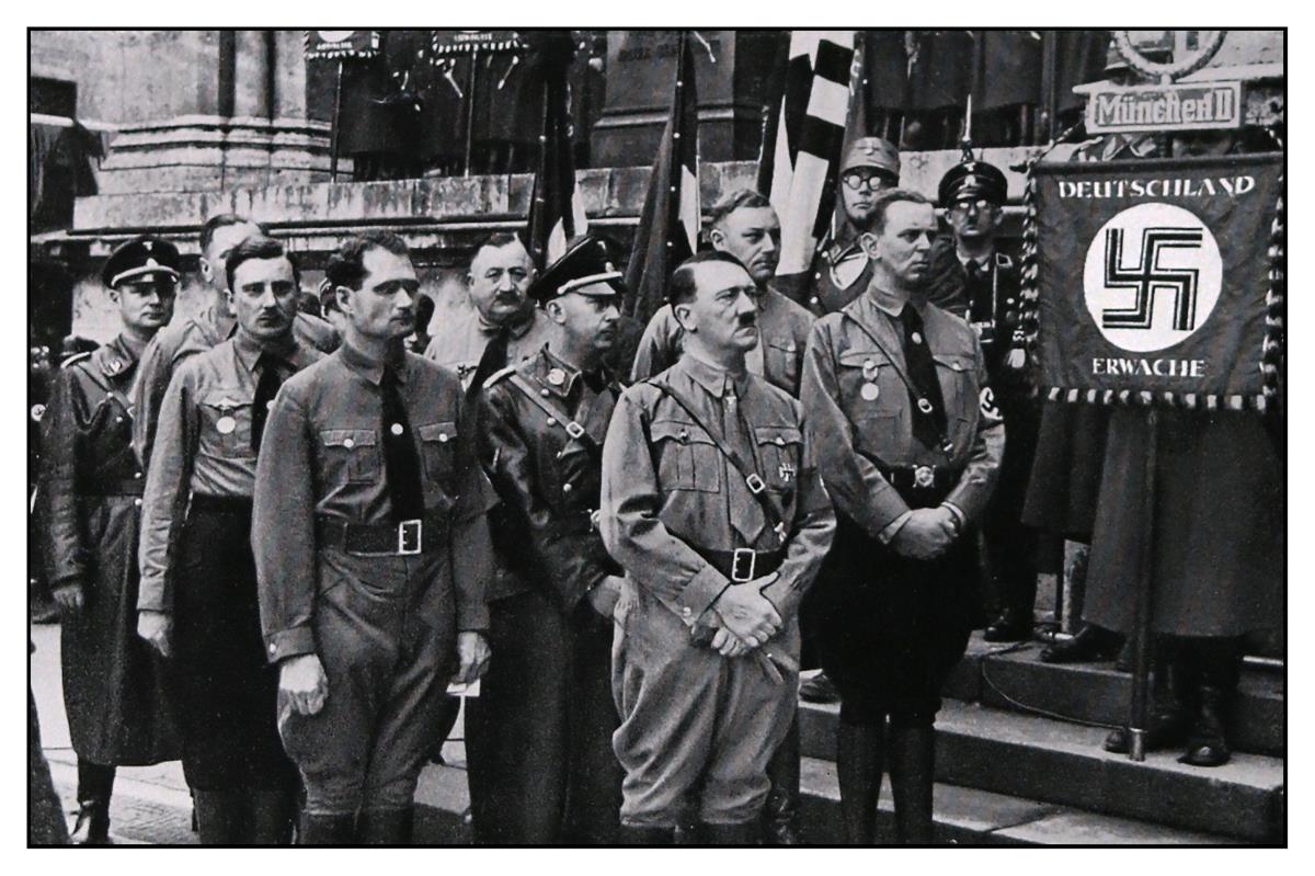 Rudolf Hes, Adolf Hitler i Hajnrih Himler