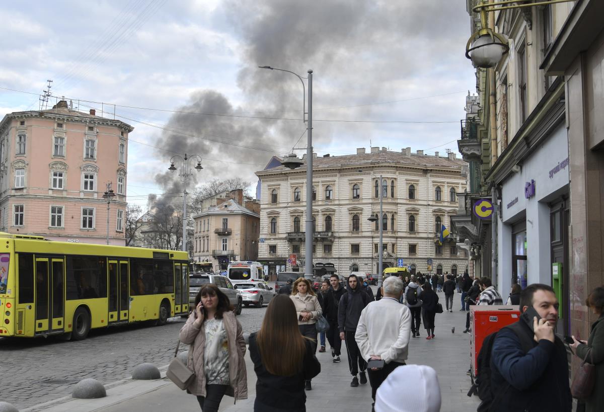 Ukrajina Lavov napad napad na Ukrajinu
