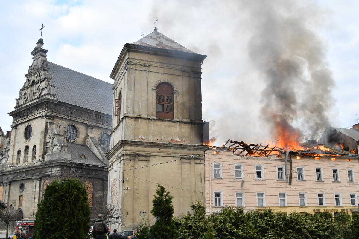 Ukrajina Lavov napad napad na Ukrajinu