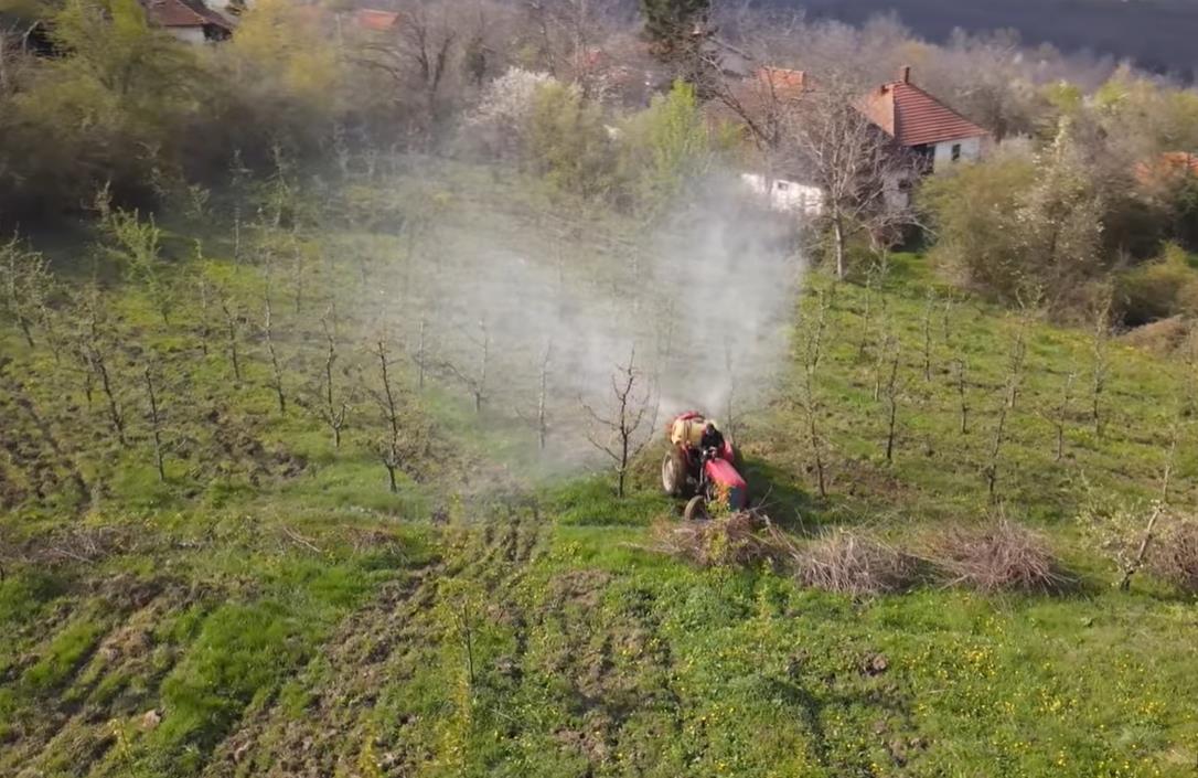 Imanje Srđana i Jelene Strainović u selu Lopatnica