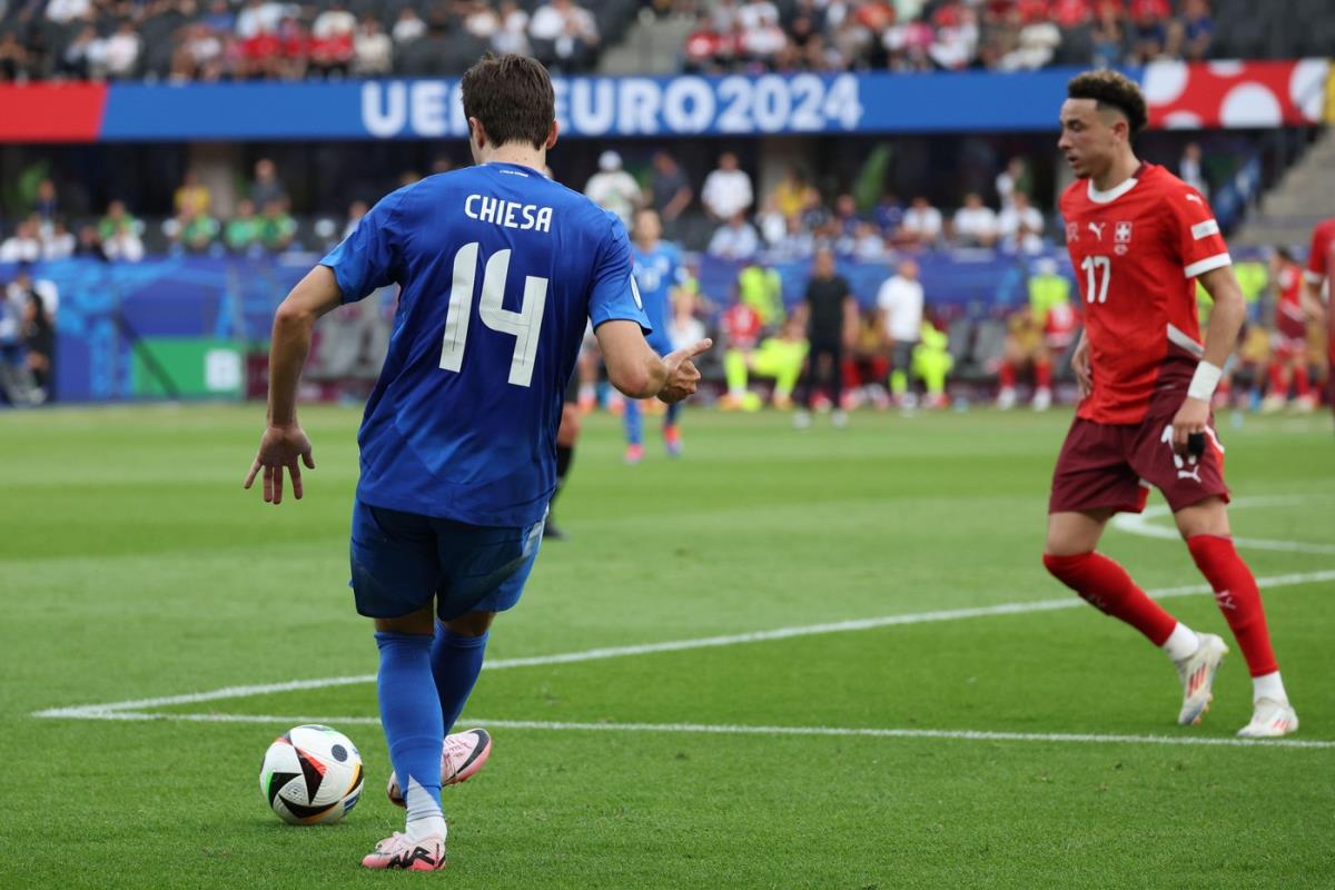 Federiko Kjeza u dresu Italije