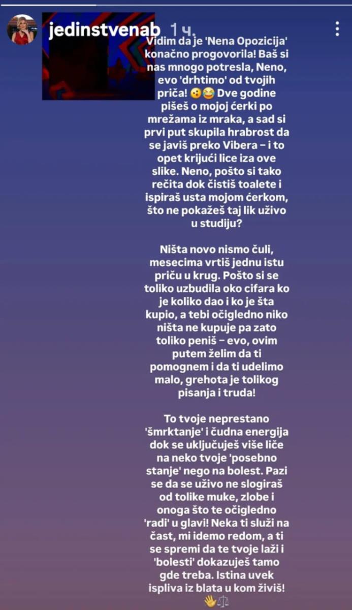 "REČITA SI DOK ČISTIŠ TOALETE" Oglasila se Sofijina mama nakon što su isplivali detalji iz prošlosti njene ćerke: Besna rešila da se obračuna